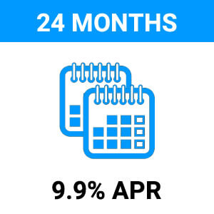 24 Months at 9.9%APR