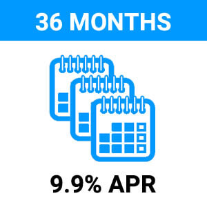 36 Months at 9.9%APR