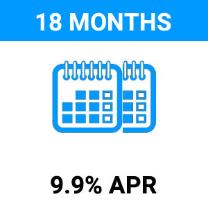 18 Months at 9.9%APR